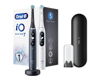 Oral-B Szczoteczeka magnetyczna iO7 Duo (biała + czarna) - 1135715 - zdjęcie 2
